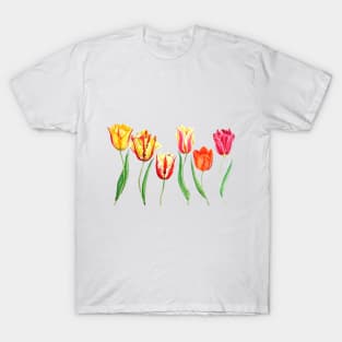 colorful tulips T-Shirt